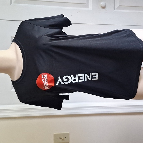 3/$20 Coca-Cola Ladies Black Tee Size Large - Picture 2 of 4